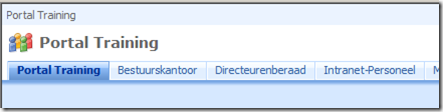 Werkeend menu