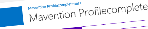 Mavention Profilecompleteness