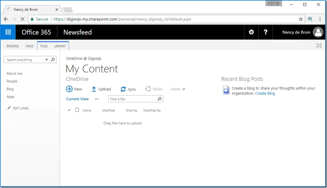OneDrive My Site overview
