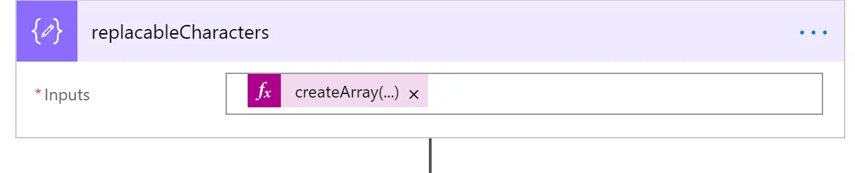 Flow step 2: Sanitizing input character array