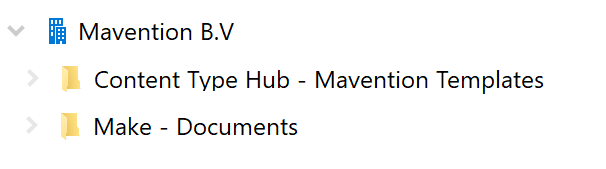 Mavention OneDrive old scenario