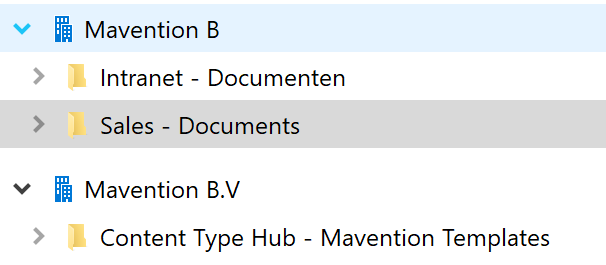 Mavention OneDrive new scenario