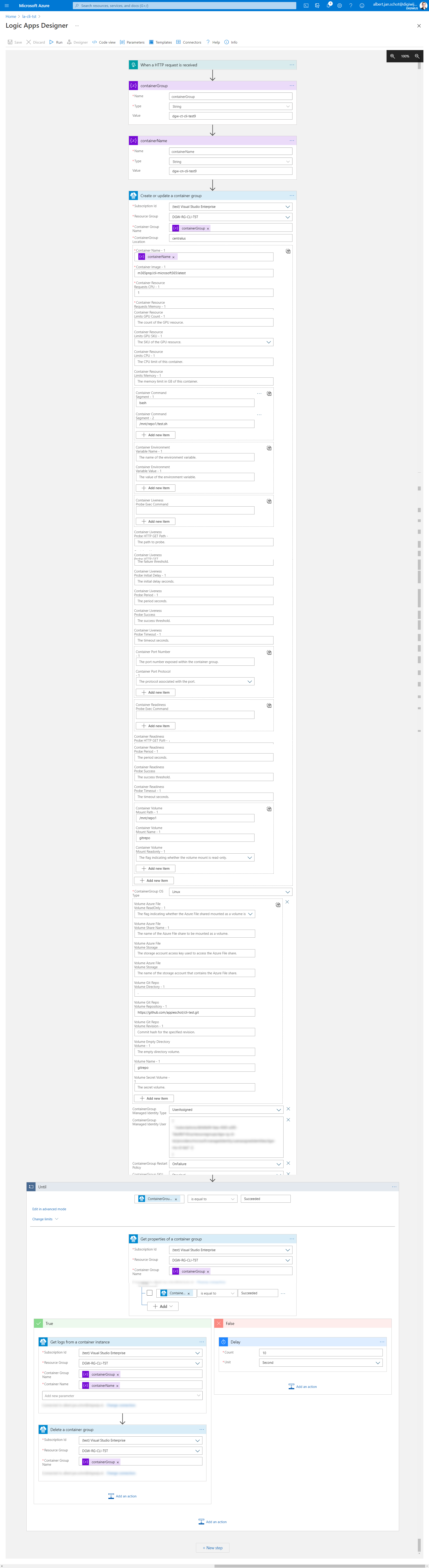 Full Logic App Sample