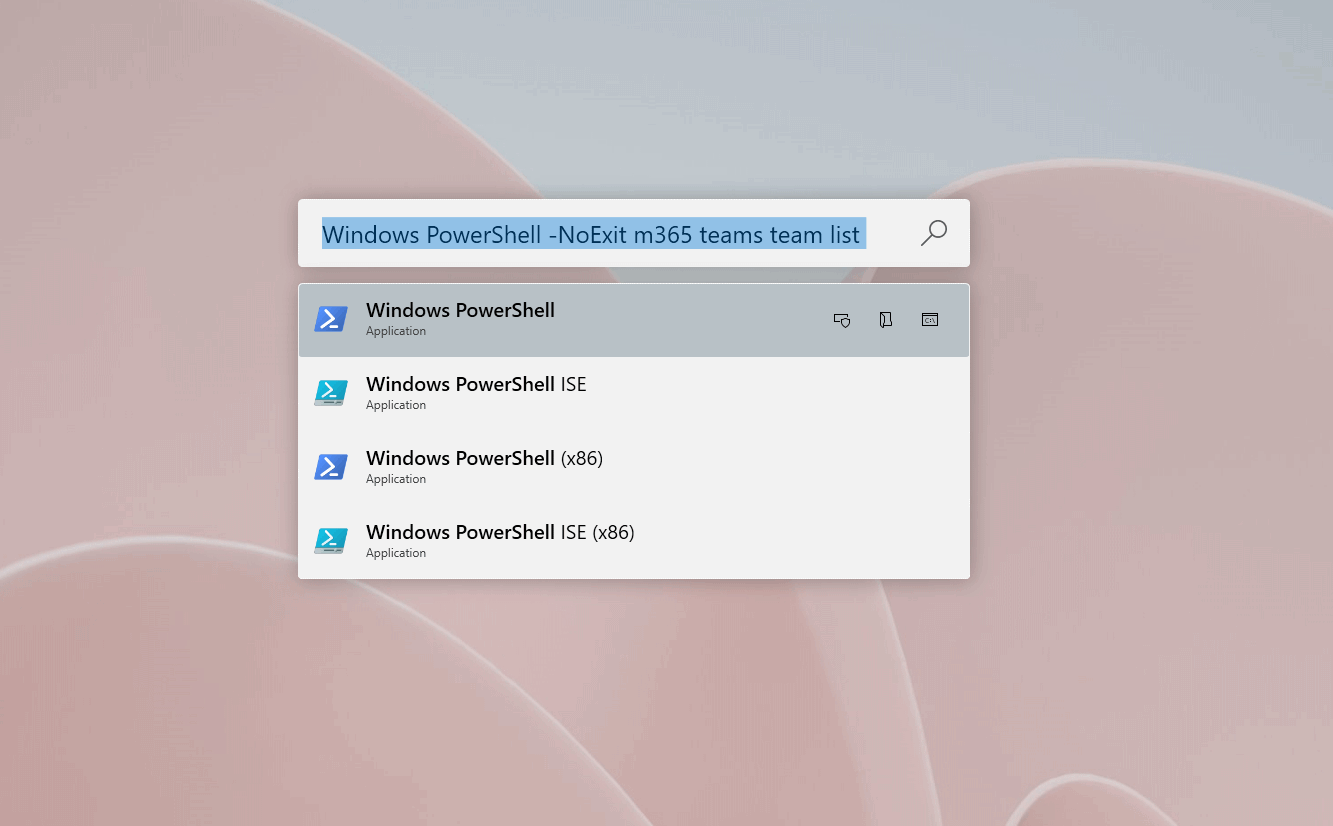PowerToys run and CLI for Microsoft 365