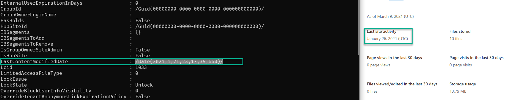 Different dates in the UI and calling the APIs