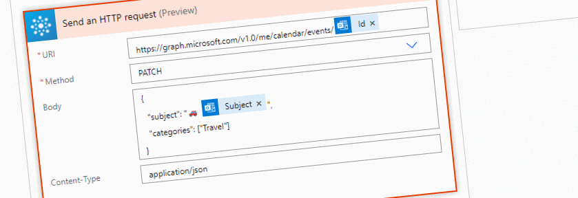 Using low-code to categorize meetings in outlook header image