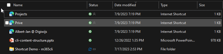 OneDrive UI