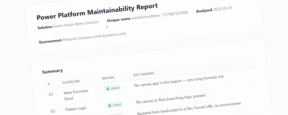 Turning Maintainability Guidelines Into an Agent Skill