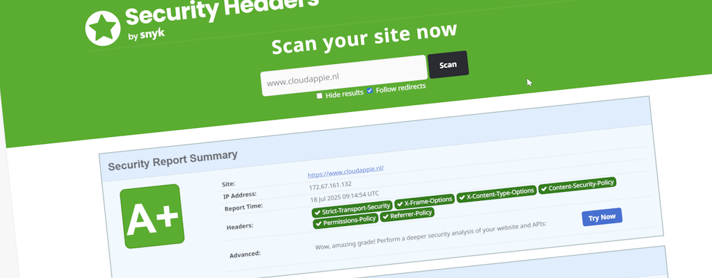 Locking down my blogs FrontDoor