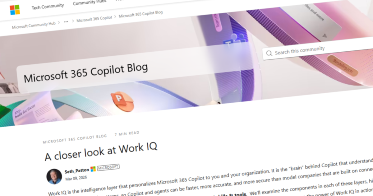 Using Work IQ to find the tasks you forgot you promised